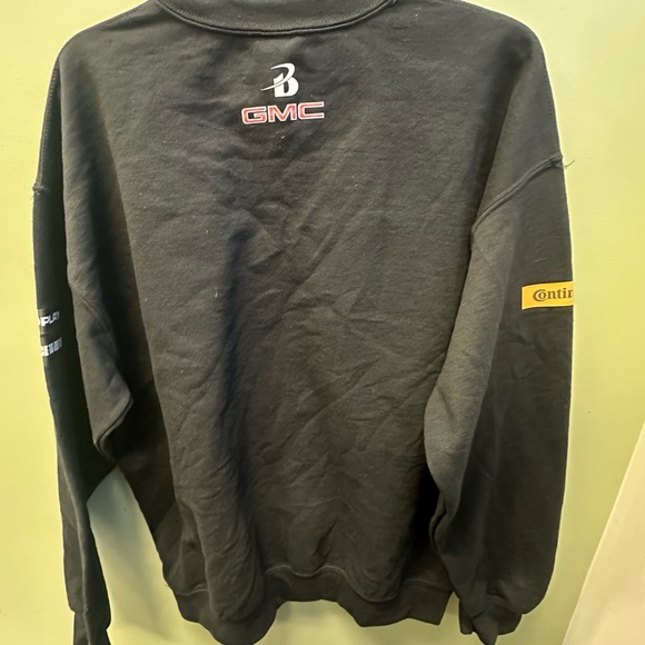 Chip Ganassi Racing Pullover Sweatshirt Mens size L Black (b6) - Picture 2 of 7